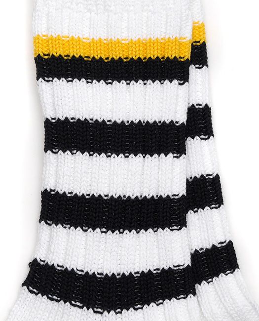 ZEBRA SOCKS   リブソックス ( ブラック )