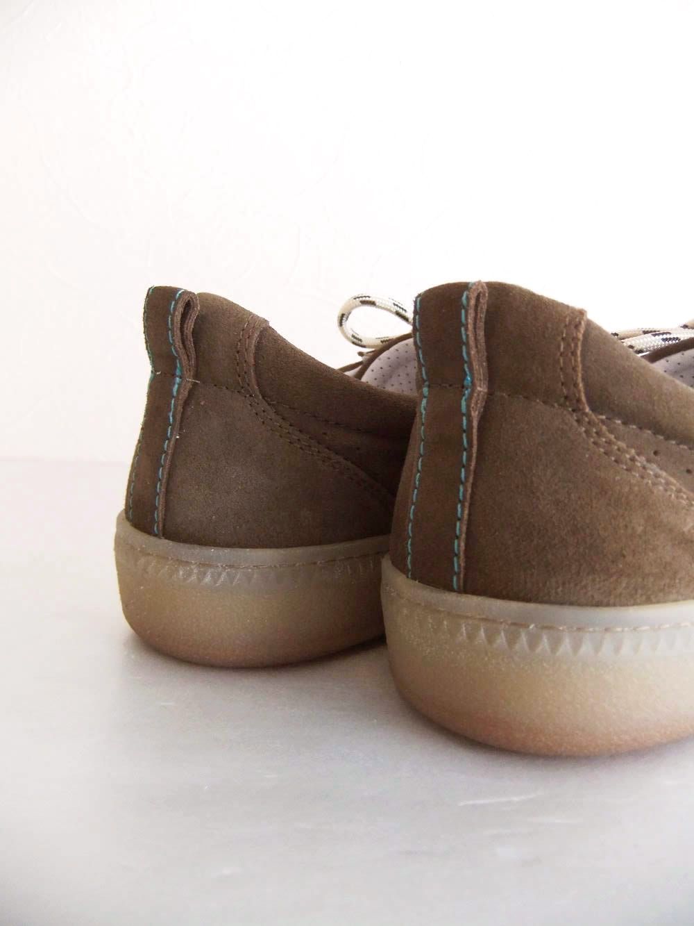 スエード レザースニーカー  （ブラウン）