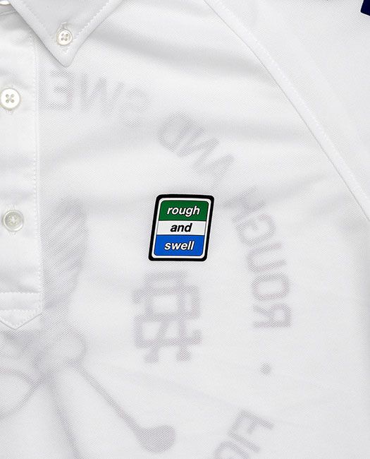 ATHLETIC POLO ( ホワイト )   半袖B.D.ポロ  RSM-21012