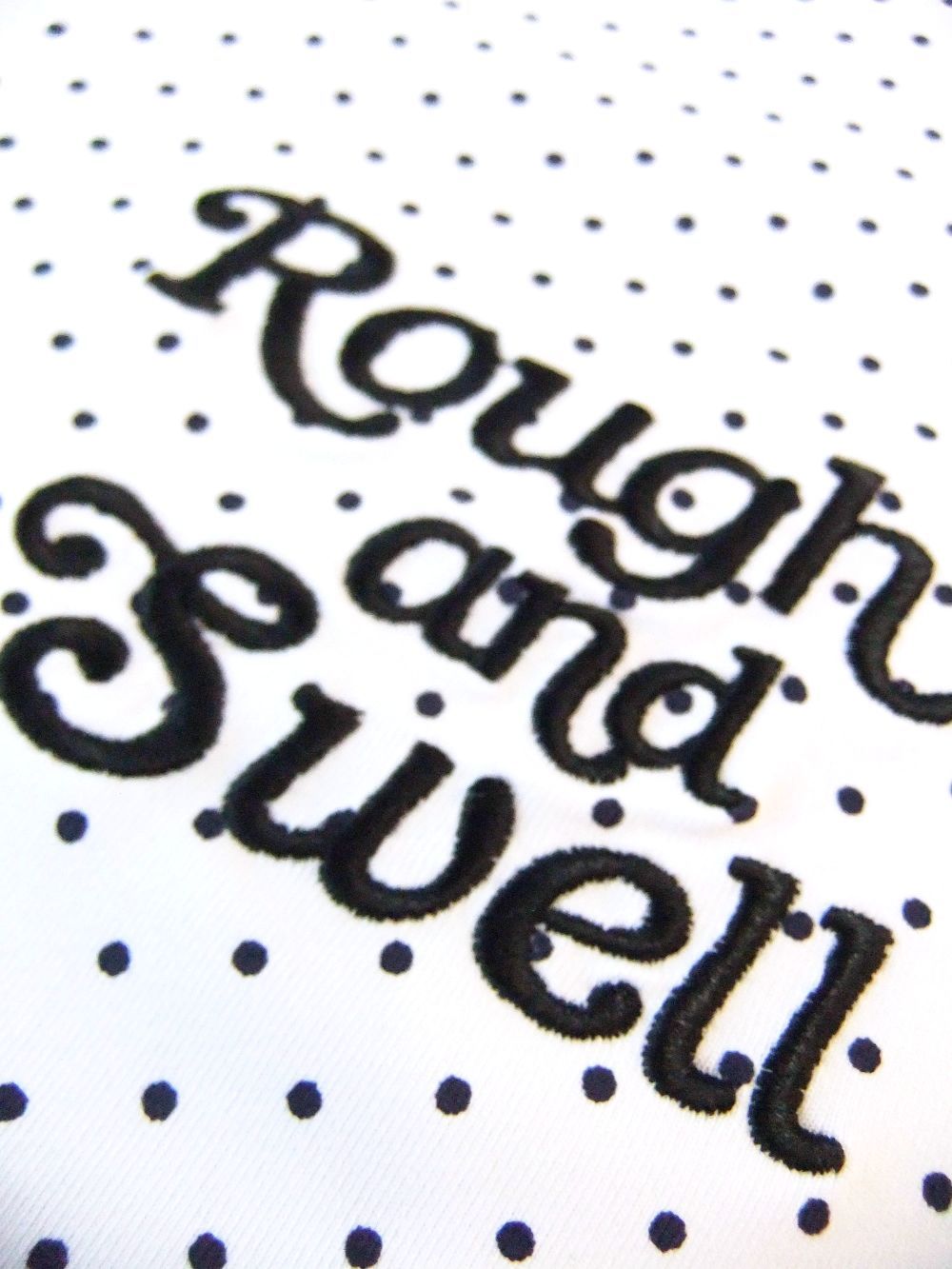 G.D.C. DOTS POLO (ホワイト)   ドット柄 半袖B.D.ポロ  RSM-24011