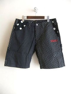 DOT CRAZY SHORTS    ドット柄 ペインターハーフパンツ   RSM-26070