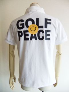 GOLF PEACE V- SKIPPER (ホワイト) 半袖スキッパーポロ  RSM-22032