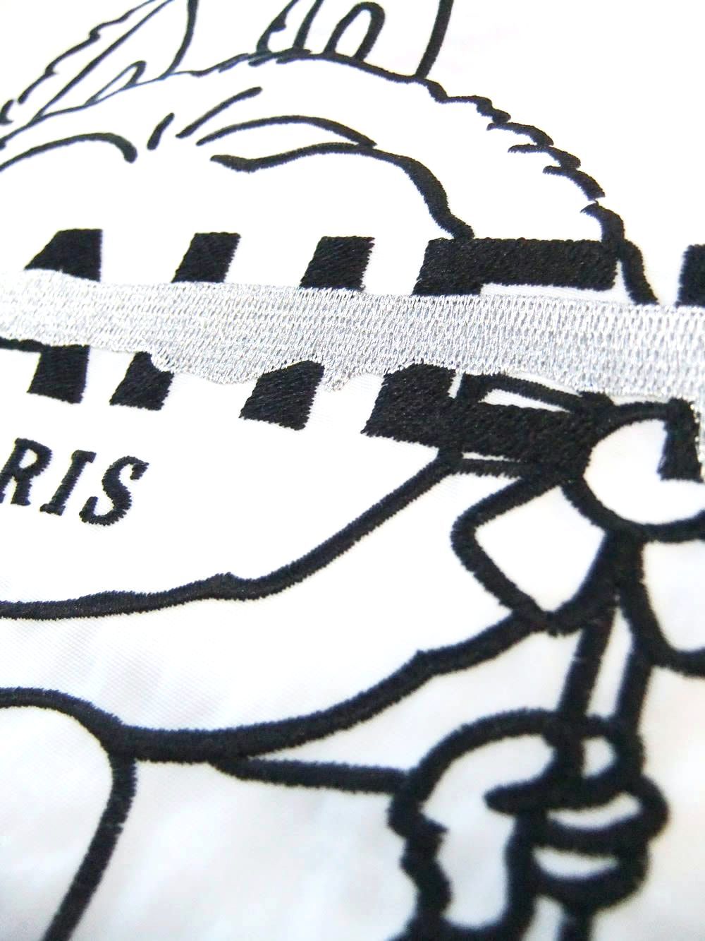 【MICALLE MICALLE Account】 HOMMAGE  HEL TOTE BAG  (ホワイト)  オマージュ トートバッグ  MAJ102GDE