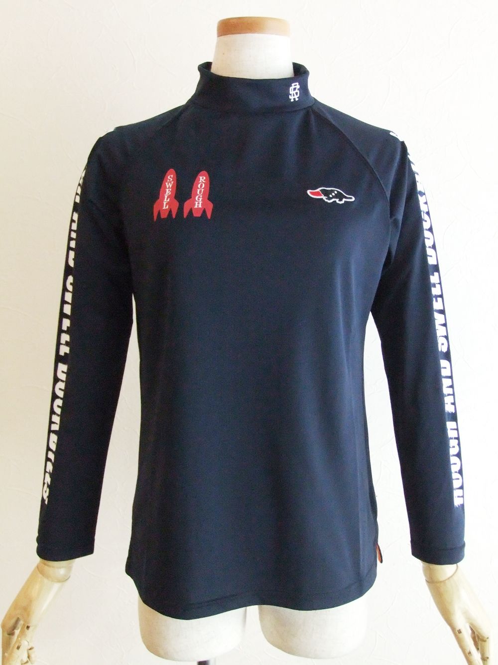 【LADIES】 ROCKET MOCK L.S. W.  モックネック 長袖ポロシャツ  RSL-22026