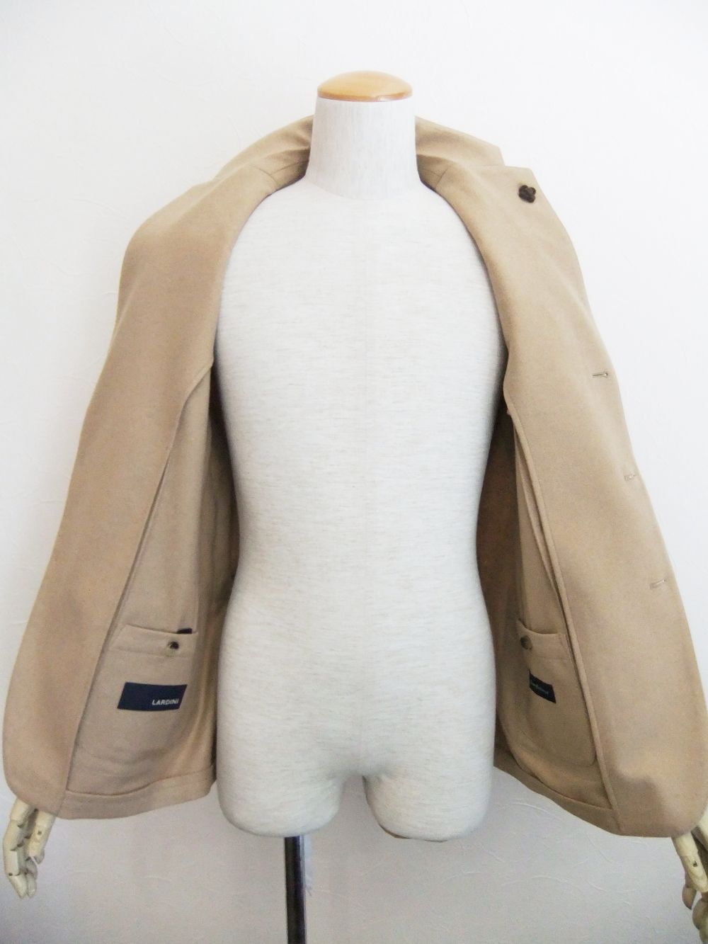 CASHMERE/WOOL  2B JACKET  カシミヤ / ウール 2Bジャケット