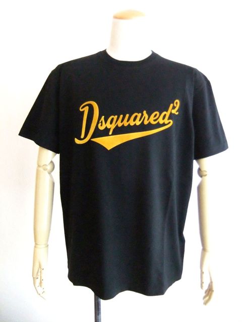 スウェット M ICON DSQUARED2 ブラック ディースク ゴールド（楽天市場  