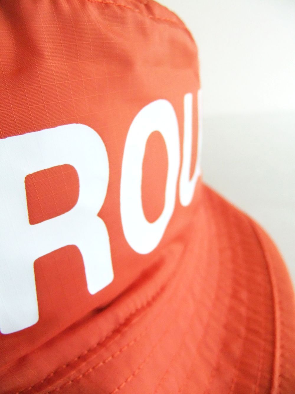 BIG LOGO HAT (オレンジ) ロゴ入り リバーシブル ハット  RSA-21204