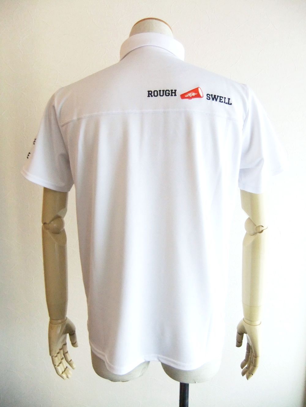 CHEER HORN POLO  (ホワイト)   半袖ポロ  RSM-25008
