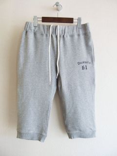 THREE QUARTER SHORTS (グレー)  ハーフ スウェットパンツ   RSM-22056