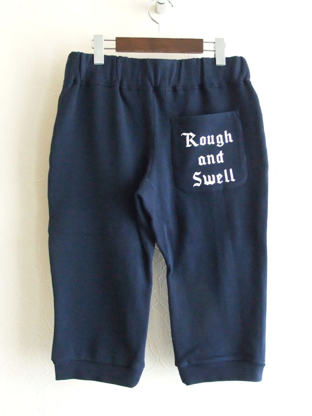 THREE QUARTER SHORTS ( ネイビー)  ハーフ スウェットパンツ   RSM-22056