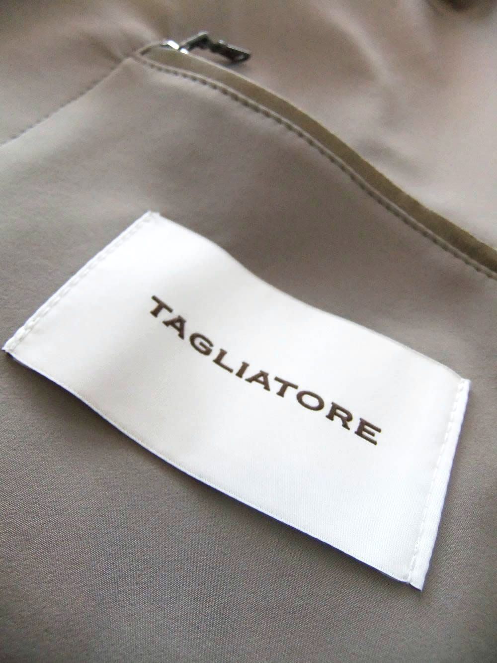 SALOMON  (ベージュ) ナイロンストレッチ バルカラーコート