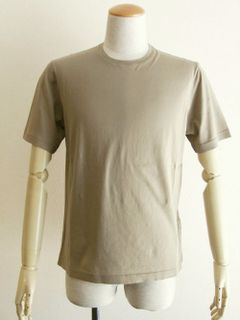 コットン クルーネック Tシャツ ( ベージュ )  TSMC02