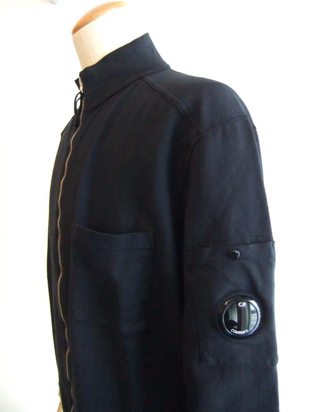 LIGHT FLEECE ZIP LENS SWEATSHIRT   スウェット トラックジャケット