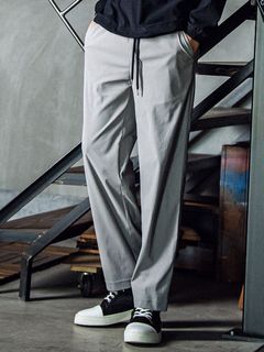 CHRIS EASY WIDE PANTS   ワイド イージーパンツ （グレー） RC31-016W