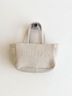 CLAUDIA MINI TOTE   レザー ミニトート (ベージュ)   SB1504
