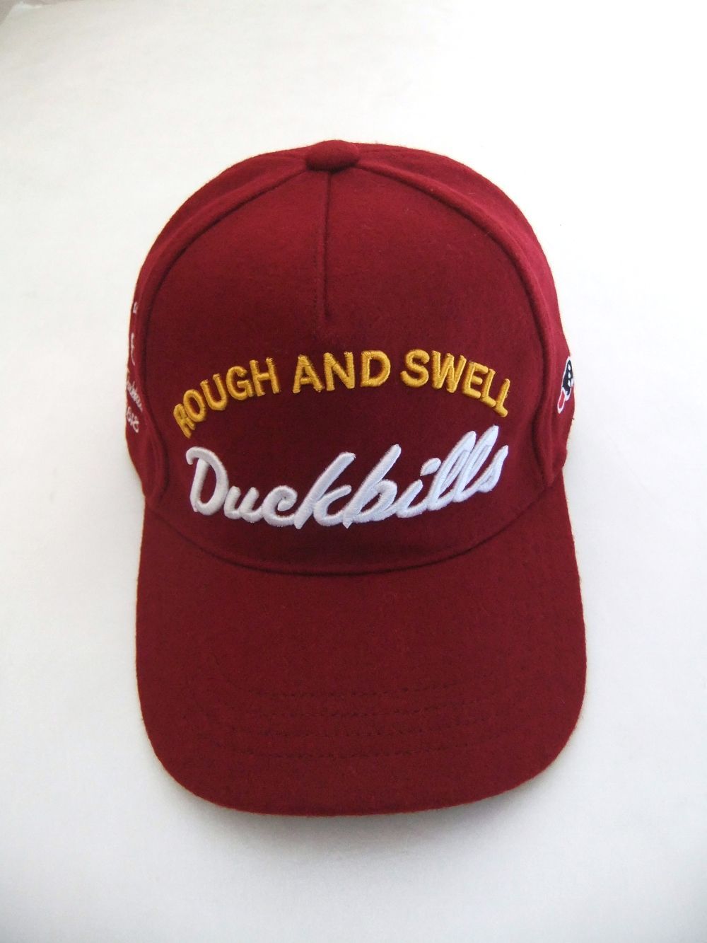 FLANNEL B.B Cap 3   ロゴ入りキャップ ( バーガンディ ) RSA-20203