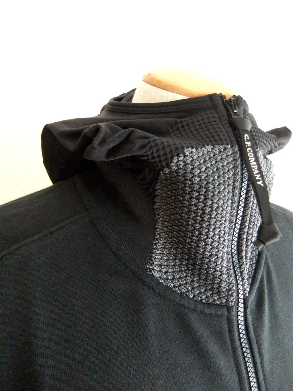 Diagonal Raised Fleece Full Zip Lens Hoodie Zip フーデット"スウェット 09CMSS035A005086W