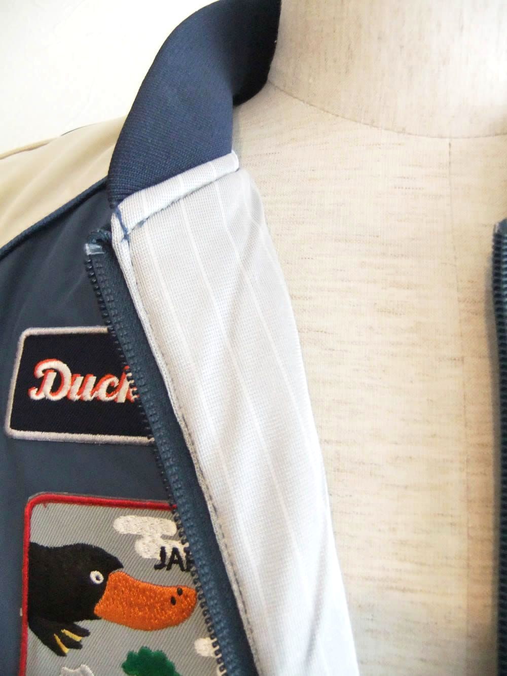 ORIENTAL DENVER  ジップアップブルゾン  (ブルーグレー)  RSM-25251