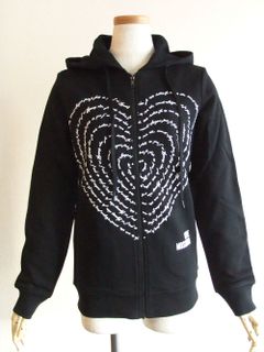 POEM HERAT ポエムハート❤  ZIP パーカー