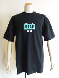 カートゥーンプリント LOGO  ロゴ  T-SHIRT  ( ブラック )  3040MM108