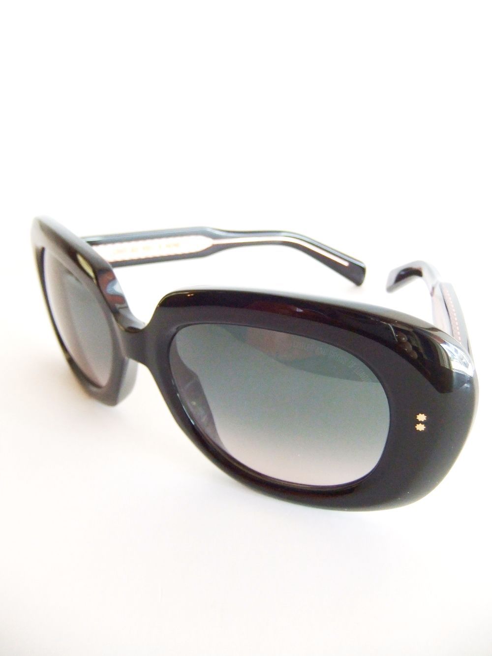 CUTLER AND GROSS    9383 ROUND SUNGLASSES-BLACK