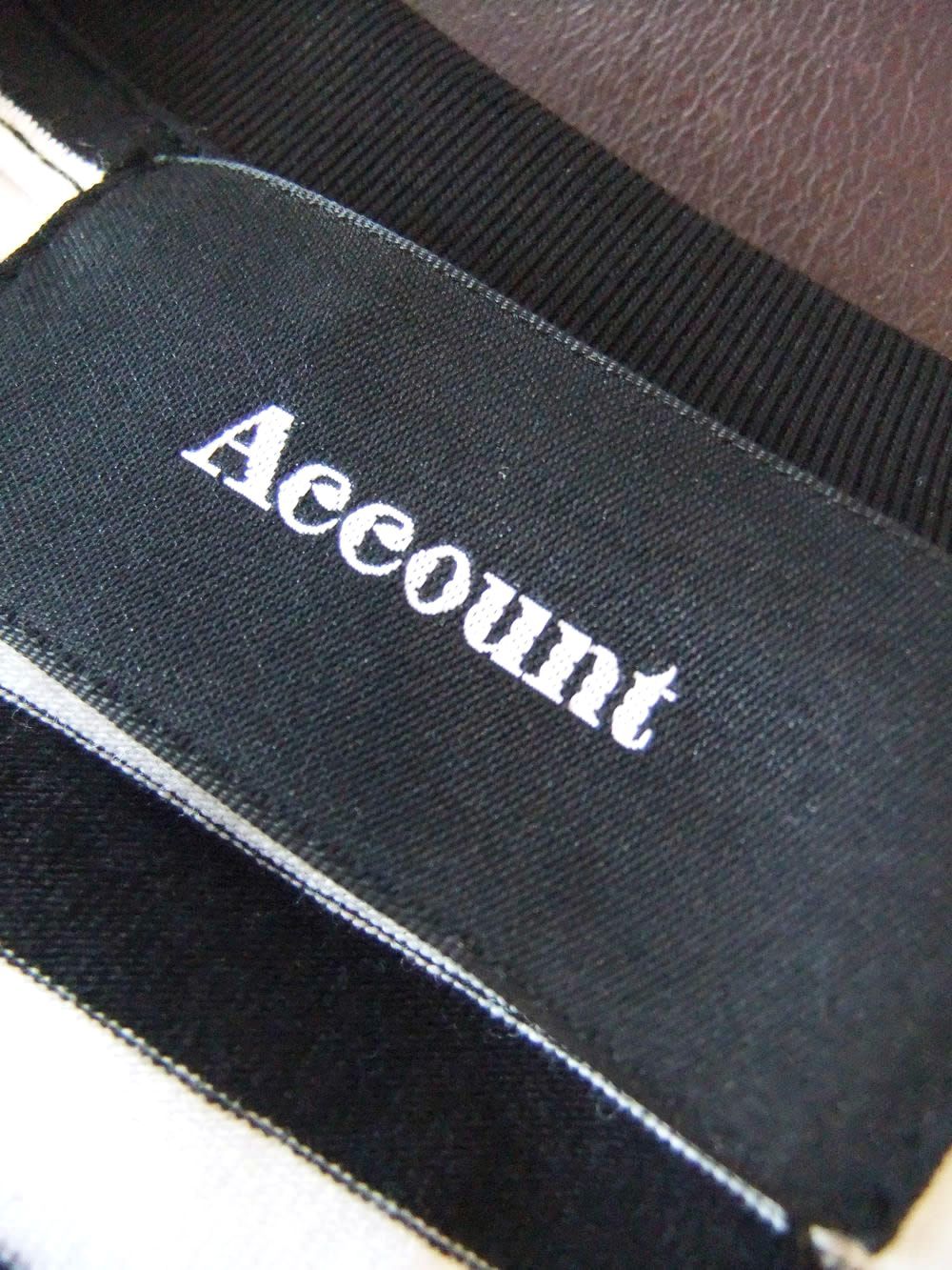 【MICALLE MICALLE Account】 PARIS PEARL BORDER T-SHIRT  (ブラック×ホワイト)  パール付き ボーダー T-SHIRT   MAA104TEA