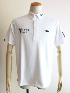 FAIRWAY FEVER TOUR POLO (ホワイト)   半袖B.D.ポロ  RSM-22002
