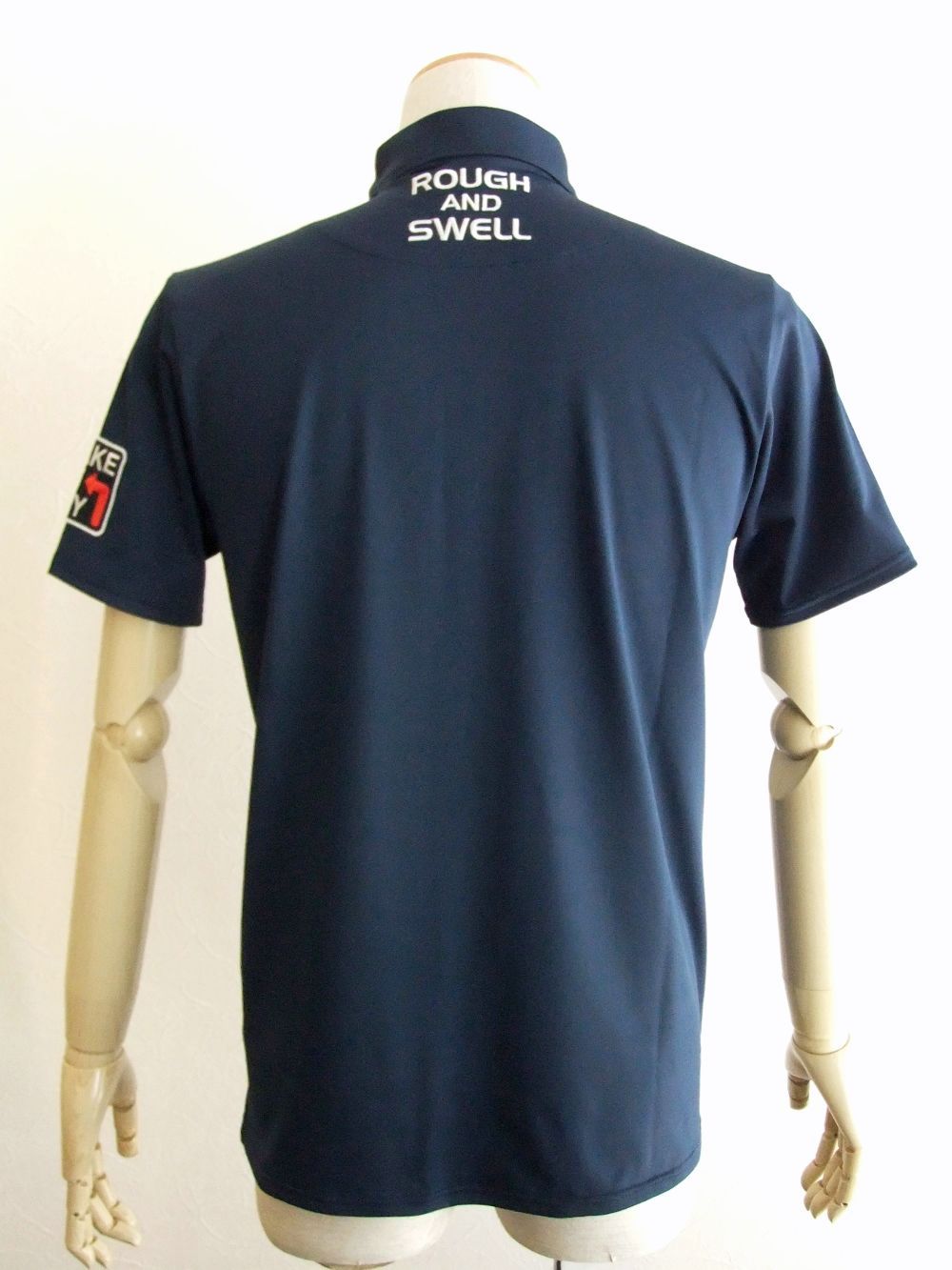 DADS' POLO  (ネイビー)   半袖ポロシャツ