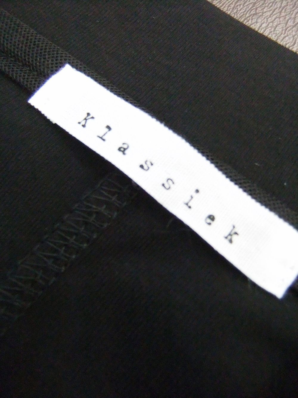 【Klassiek】 コットン ポロ Tシャツ  （ブラック）   K144305M