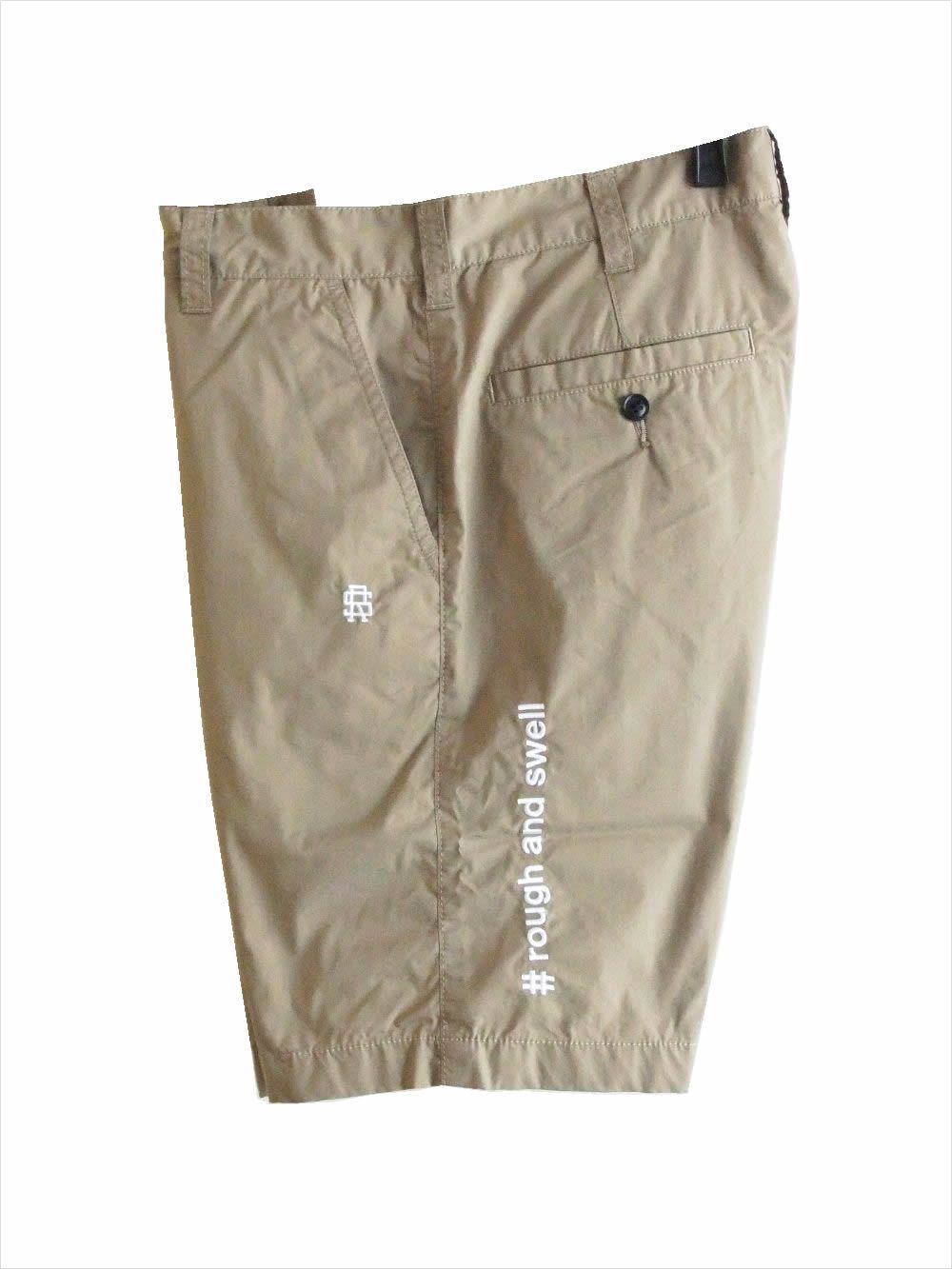 EARTH TOUR SHORTS (ベージュ)  コットンストレッチ ハーフパンツ   RSM-22064