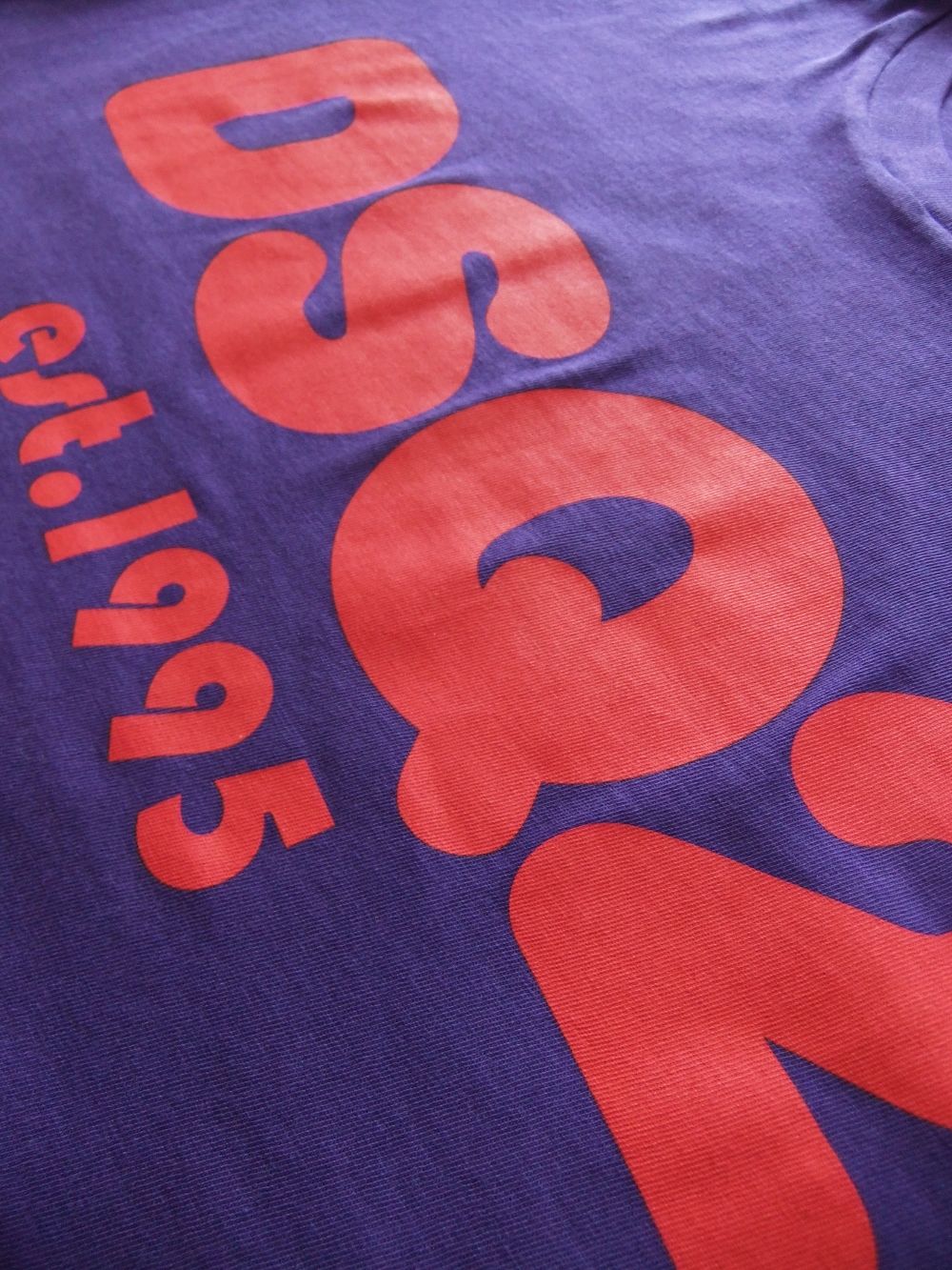 DSQ2 ロゴプリント T-SHIRT (パープル)  S74GD0838