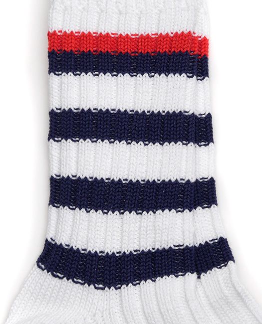 ZEBRA SOCKS   リブソックス ( ネイビー )