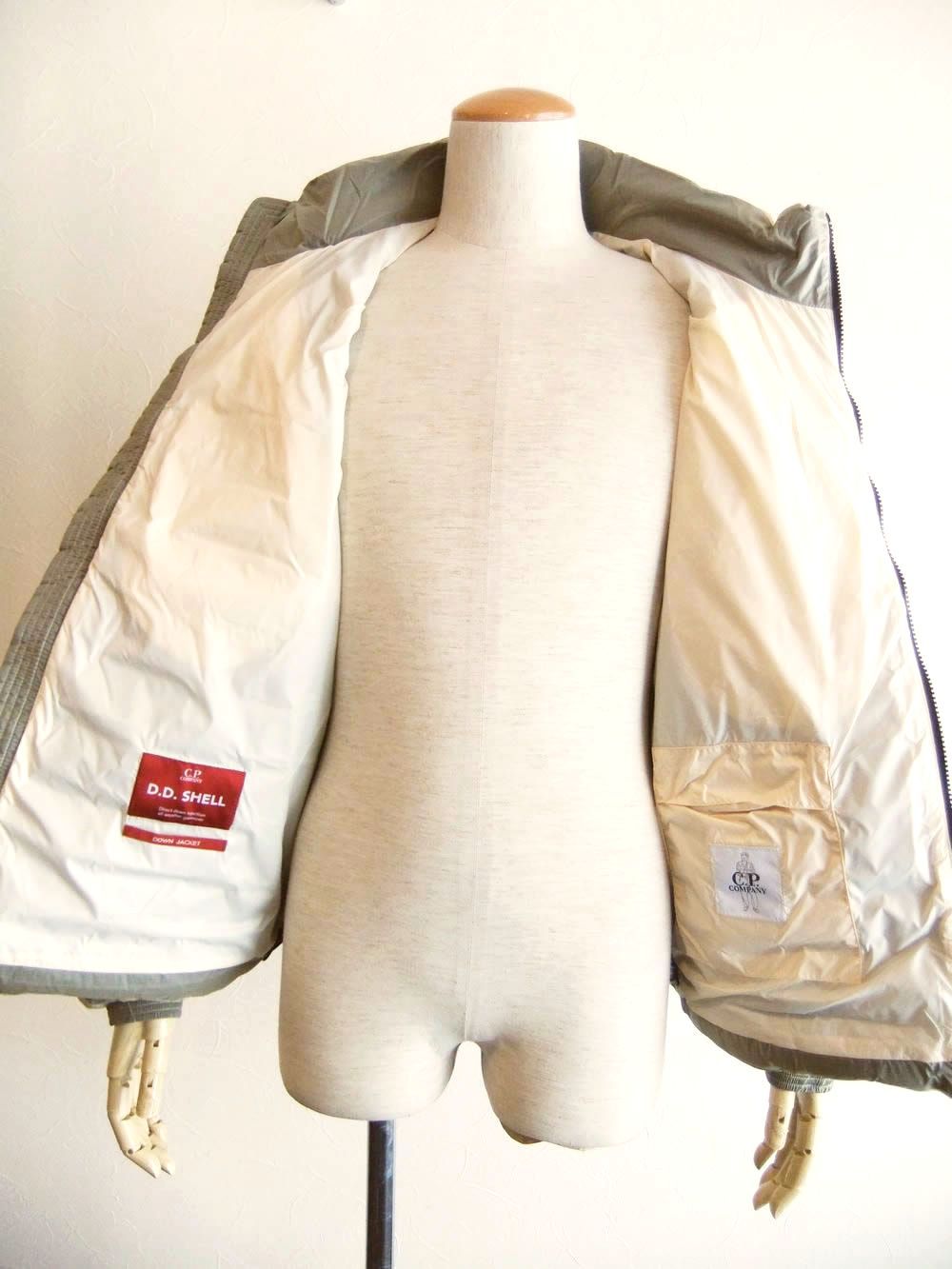 D.D. SHELL DOWN JACKET   ナイロン ジップアップ ダウン ブルゾン