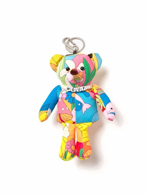 バッグ チャーム 【WOUF】 Magic Trip Bear Charm （マルチフラワー） CH250010