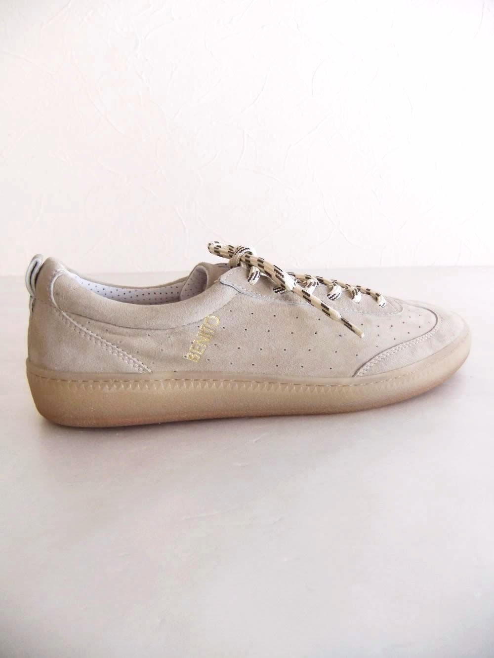 スエード レザースニーカー  （ベージュ）