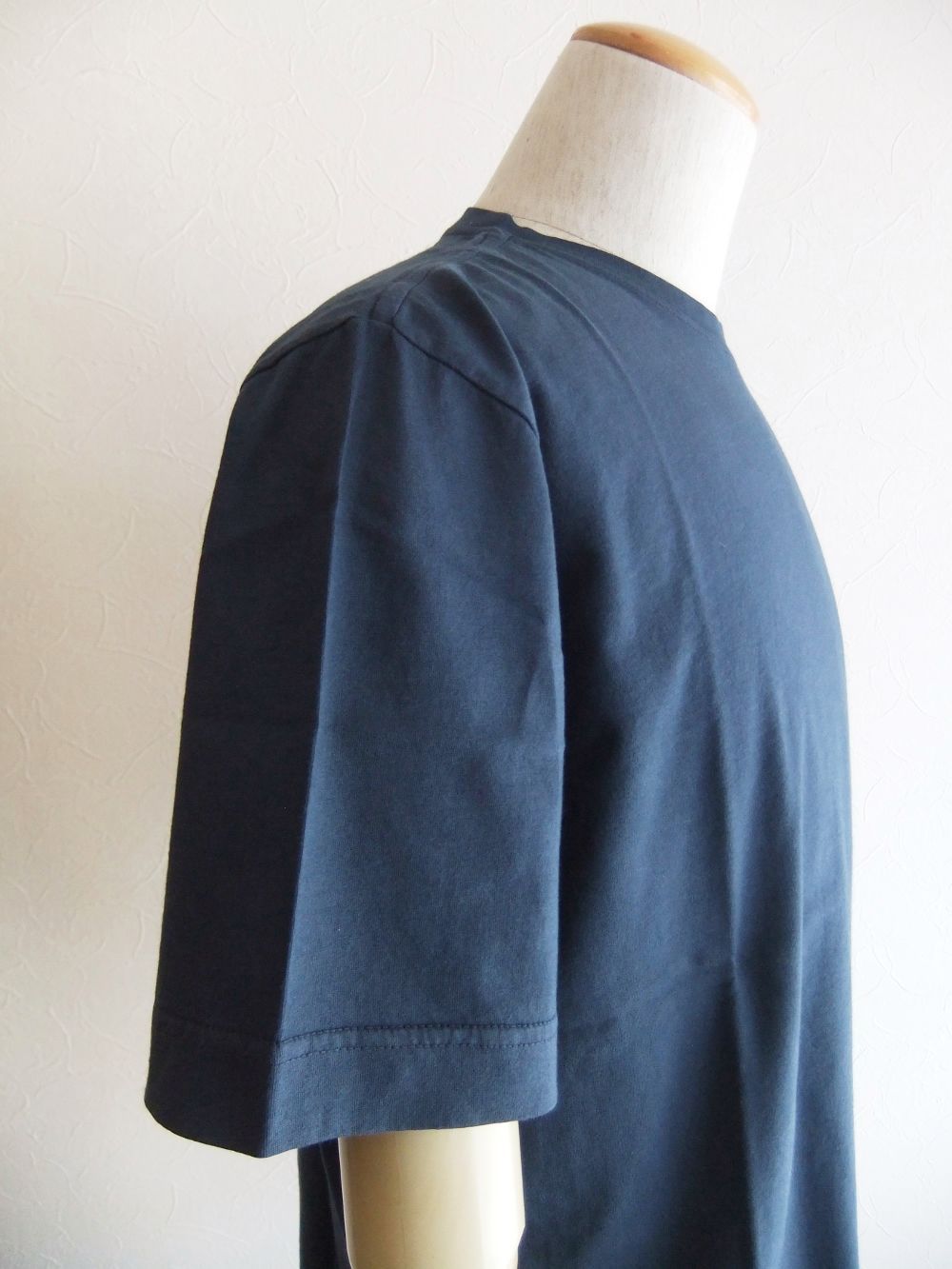 クルーネック 半袖Tシャツ ( ネイビー )