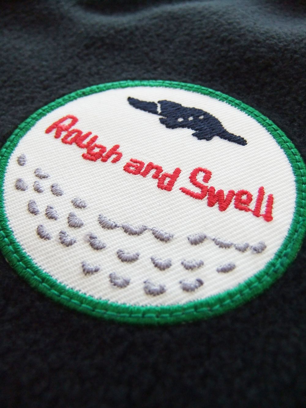 LOGO BALL VEST   (ブラック) フリース ベスト  RSM-22223
