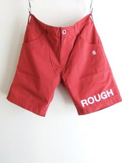 F&B SHORTS (レッド)  コットンストレッチ ハーフパンツ   RSM-22070