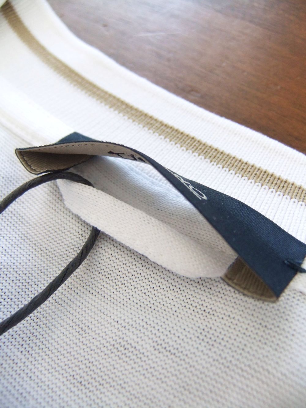 HERNO コットン ストレッチ クルーネックTシャツ (ホワイト)  JG0115U-52016
