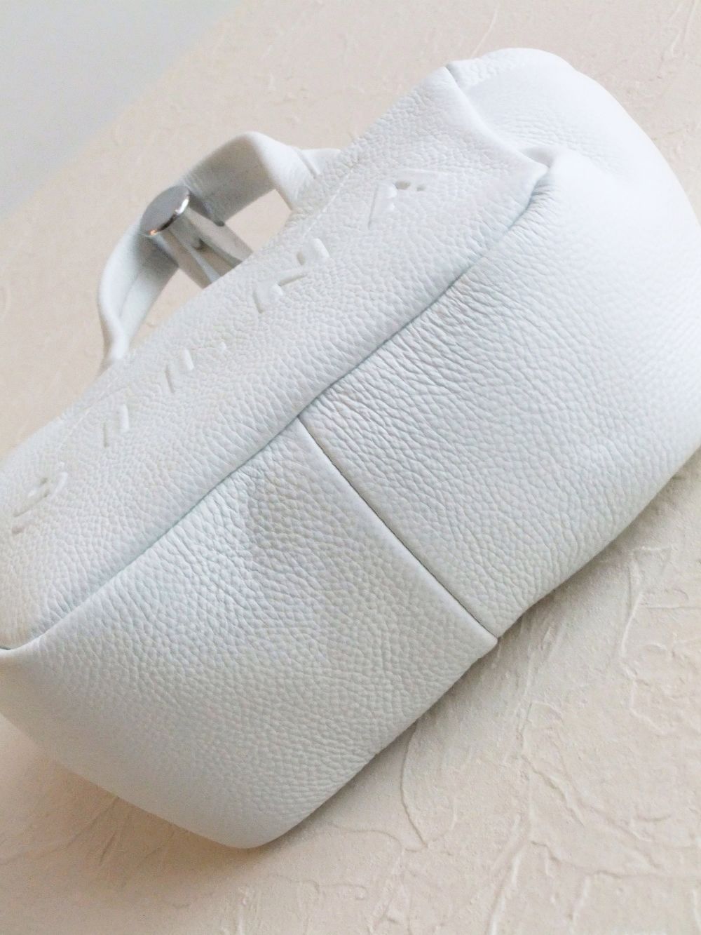 CLAUDIA MINI TOTE   レザー ミニトート (ホワイト)   SB1504