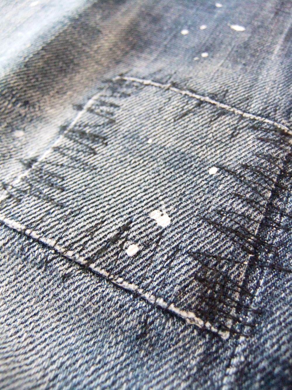 DARK TOPPA WASH SKATER JEANS  スケーター ジーンズ   S71LB1368
