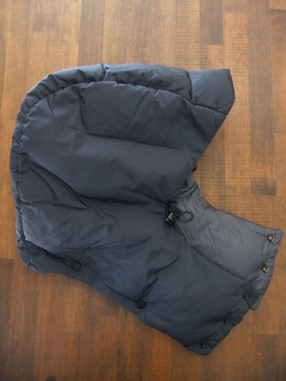 ANORAK  フード 取り外し付き ダウンブルゾン