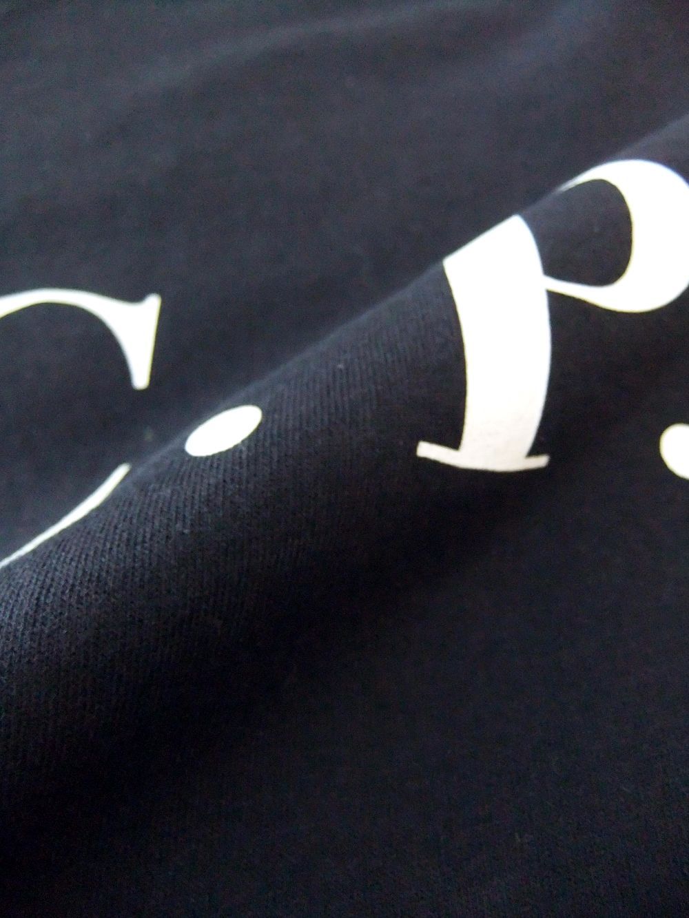 30/1 JERSEY FRONT-BACK LOGO T-SHIRT    ロゴ半袖Tシャツ