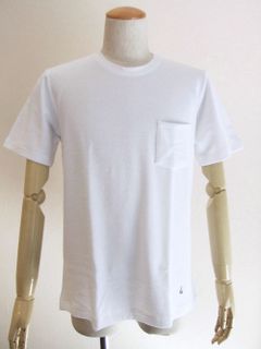 クルーネック 半袖パイルTシャツ ( ホワイト )   US/TC442-511501