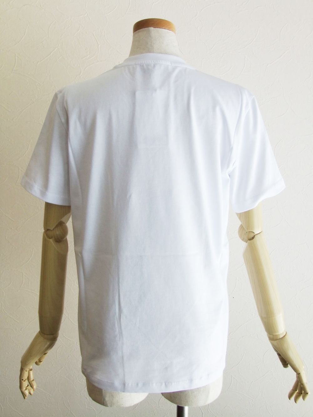 《LADIES》 筆描き ロゴプリント コットン Tシャツ 日本限定モデル  (ホワイト)  3241MDM510M
