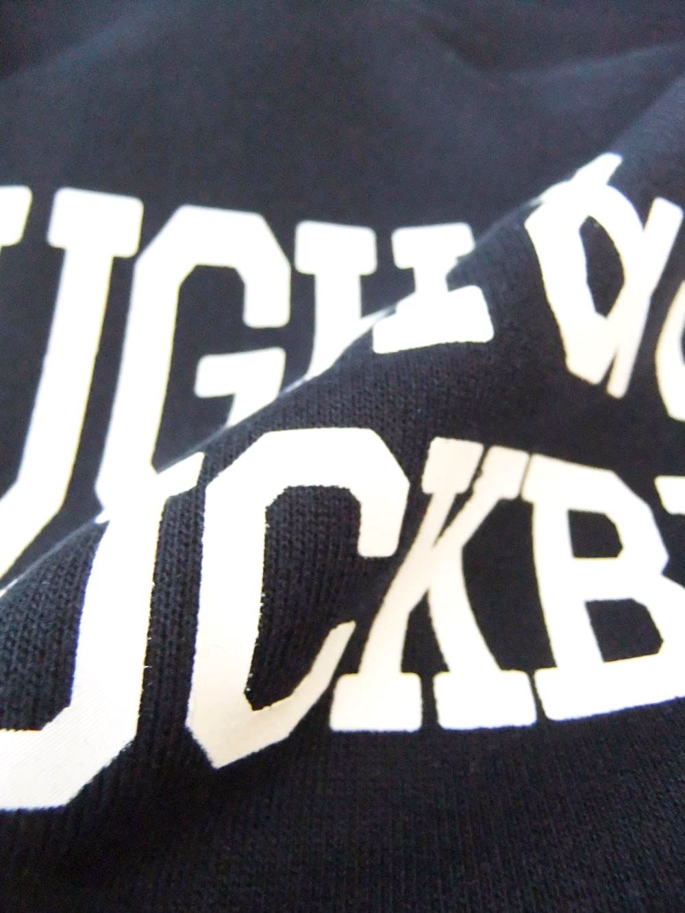 CUDA SWEAT MOCK  ロゴ入り 半袖 モックネック スウェット  (ネイビー) RSM-26039