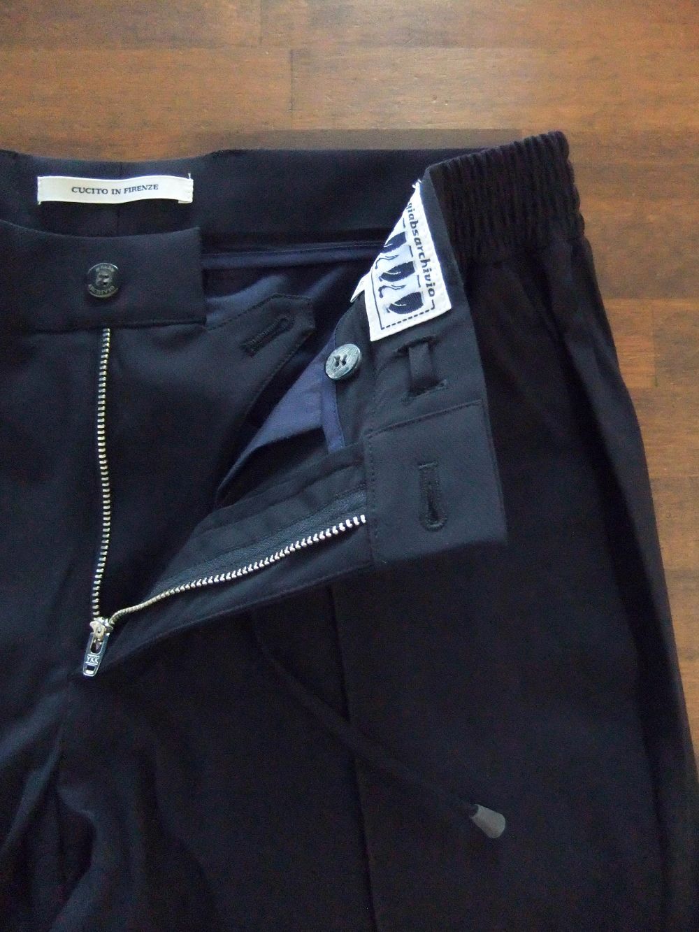 MASACCIO/M1  マサッチョ  (ネイビー)   ナイロン ストレッチパンツ  A3760