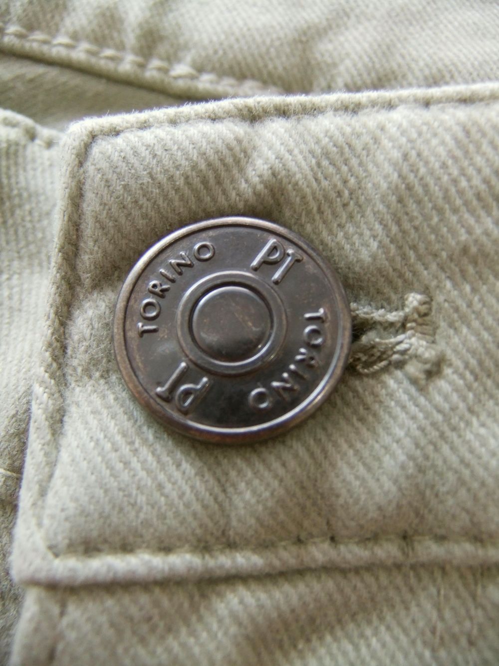 PT  TORINO  DENIM  (グレージュ) SWING ストレッチ スリム デニム