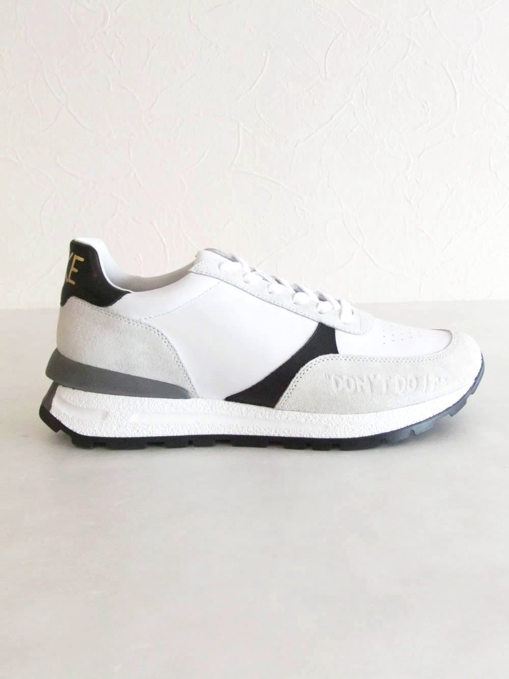 【MIKE don't do it】   レザースニーカー  RUNNING MIKE