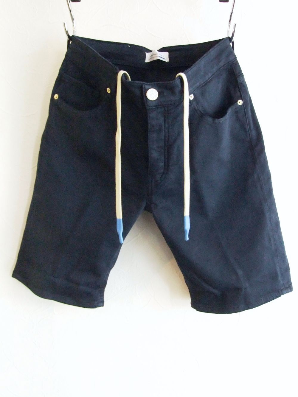 ジャジーデニム ハーフパンツ  BARRET   JERSEY EASY DENIM HALF PANT